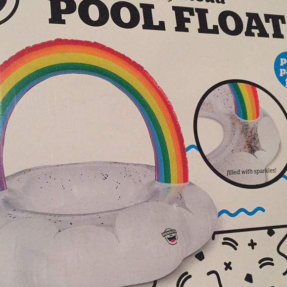 NIB - Giant Rainbow Cloud Pool Float - Picture 4 of 4